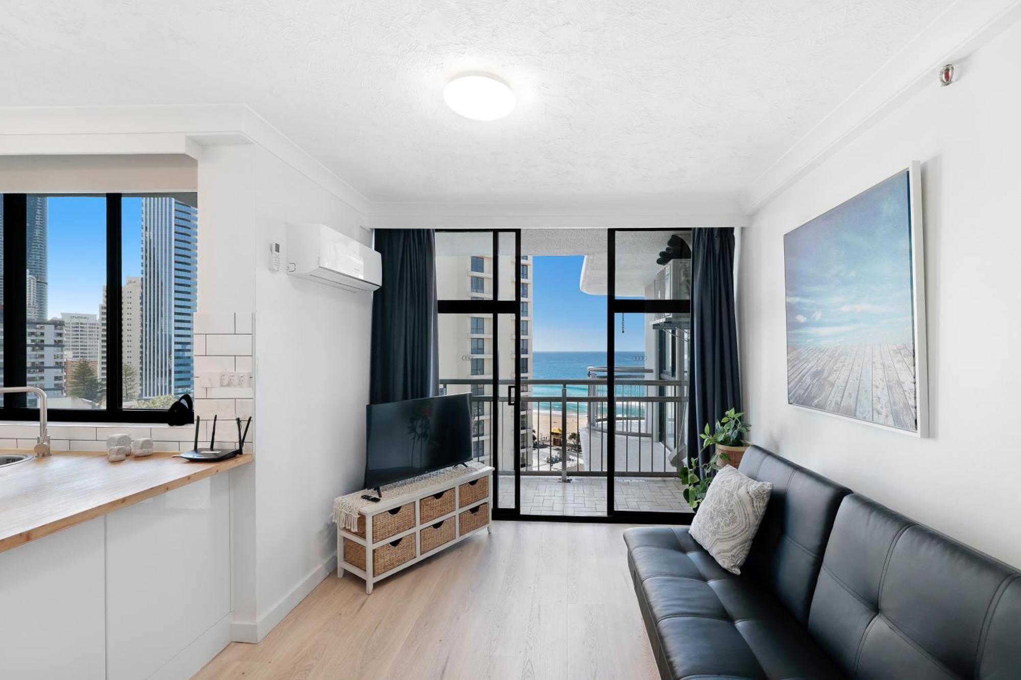 U1 - Relaxing “Seaview'S” From Your Balcony Gold Coast Luaran gambar